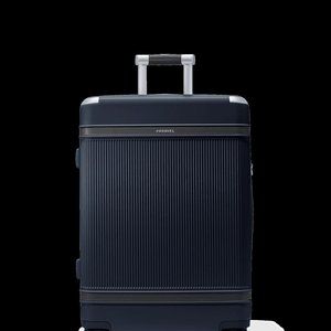Paravel Aviator Grand Checked Luggage -- NAVY